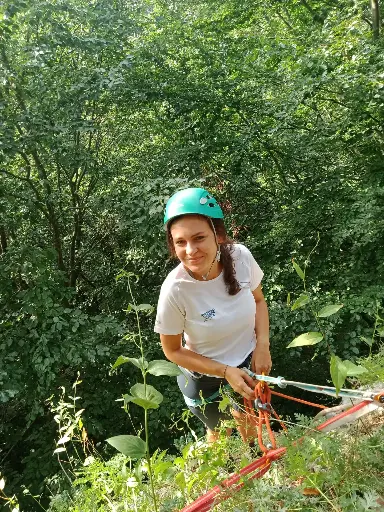 Rekreacyjny dzień wspinania w skałach
